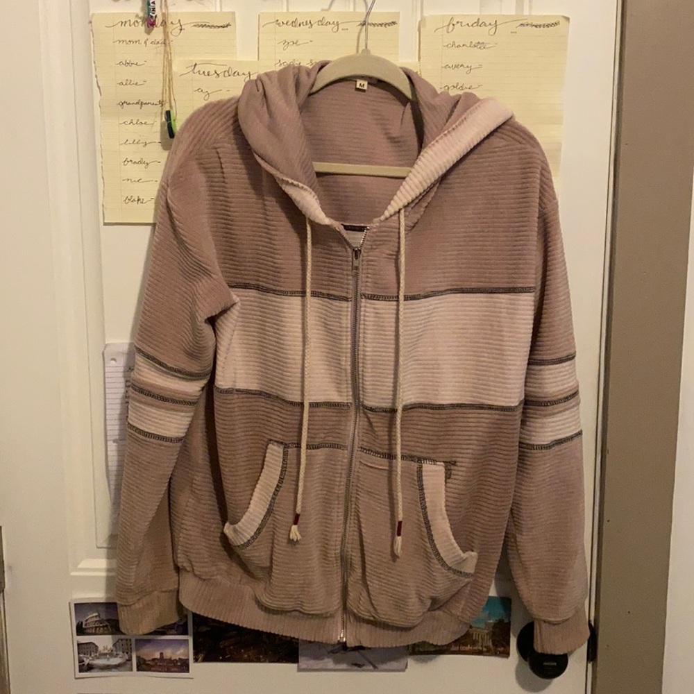 POL women’s mauve couderoy jacket